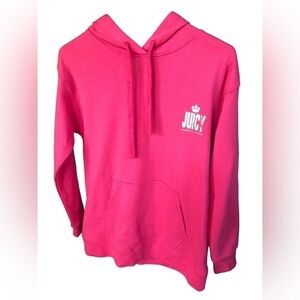 Juicy couture hot‎ pink hoodie xs